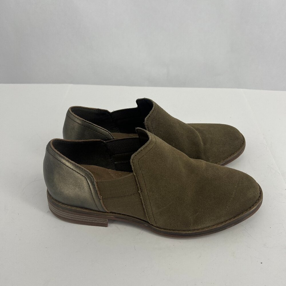 Clarks Camzin Step Low Ankle Boots, Dark Olive, Women's